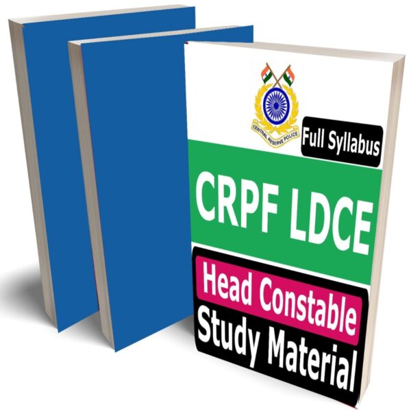 CRPF LDCE Head Constable Study Material, Buy Full Syllabus Covered Books (Best Handwritten Toppers Notes) - Image 1