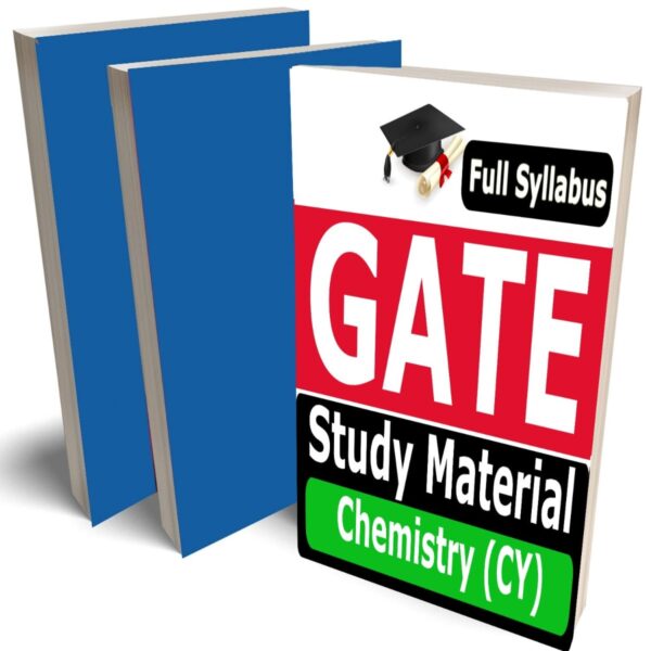 GATE Chemistry Study Material (CY) Lecture Notes (Topic-wise) Buy Online Full Syllabus Covered Books (Study Notes) - Image 1