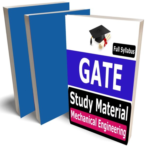 GATE Mechanical Engineering Study Material (ME) Lecture Notes (Topic-wise) Buy Online Full Syllabus Covered Books (Study Notes) - Image 1