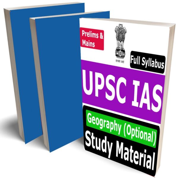 IAS Geography (Optional) Study Material (UPSC Civil Services Mains Exam), Buy Full Syllabus Books (Best Handwritten Toppers Notes) - Image 1