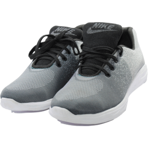 Buy Nike Men White & Black Shoes for Walking Running Gym Training Party Daily Footwear - Image 2