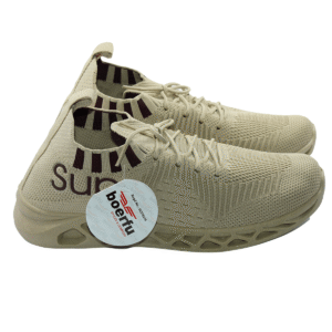 Buy Boerfu Brown Shoes for Walking Running Gym Training Party Daily Footwear - Image 3