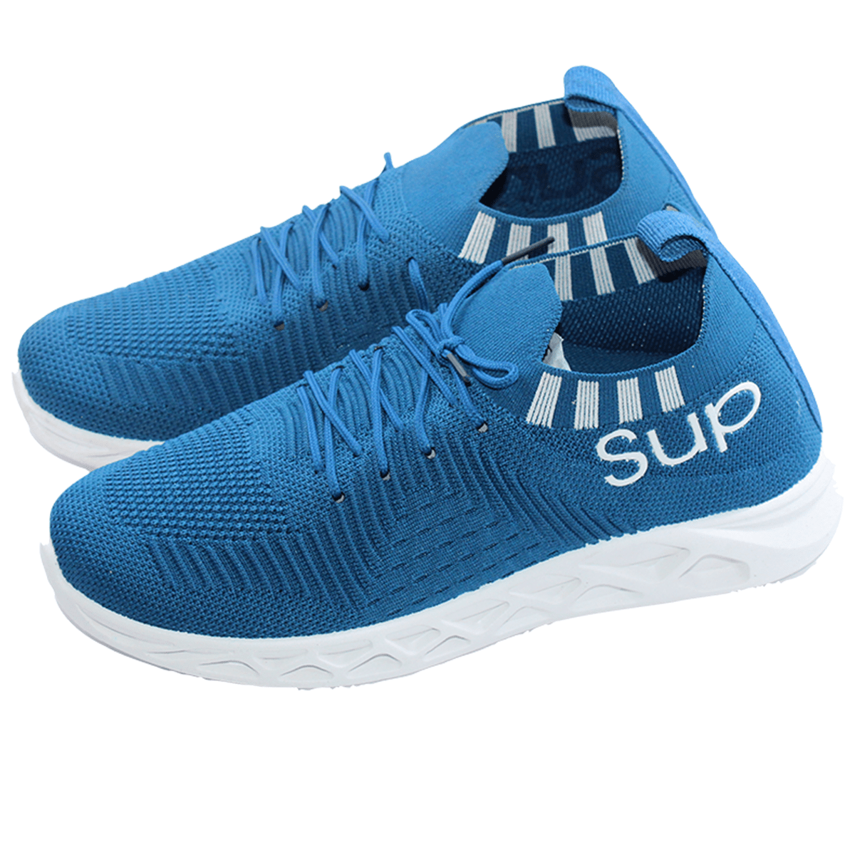 Buy Boerfu Blue Shoes for Walking Running Gym Training