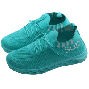 Boerfu Light Green Shoes for Walking Running Gym Training