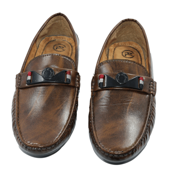 Buy Branded Formal Shoes for Men for Semi-Formal Leather Footwear - Brown - Image 4