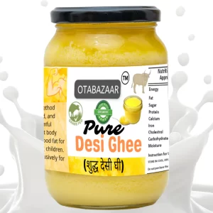 Shudh Desi Ghee - 500ml - Healthy 100% Pure Using Traditional Bilona Method Veda Organic Vedic Ghee