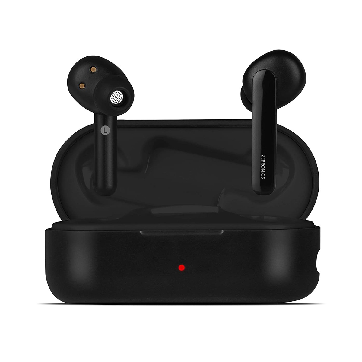 Zebronics ZEB-Sound Bomb Headset Wireless Bluetooth Earphone (Red, True Wireless)