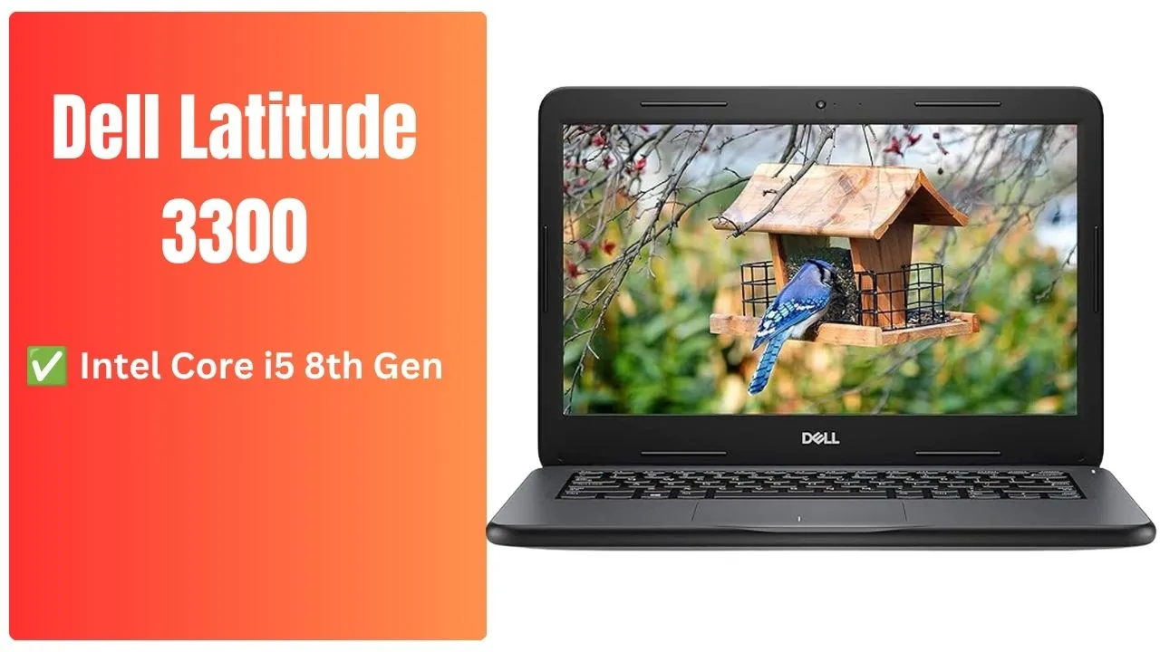 Certified Refurbished Dell Latitude 3300 — Intel i5 8th Gen, 13.3-Inch FHD Business Laptop, 8GB RAM, 256GB SSD Dell Latitude 3300-otabazaar