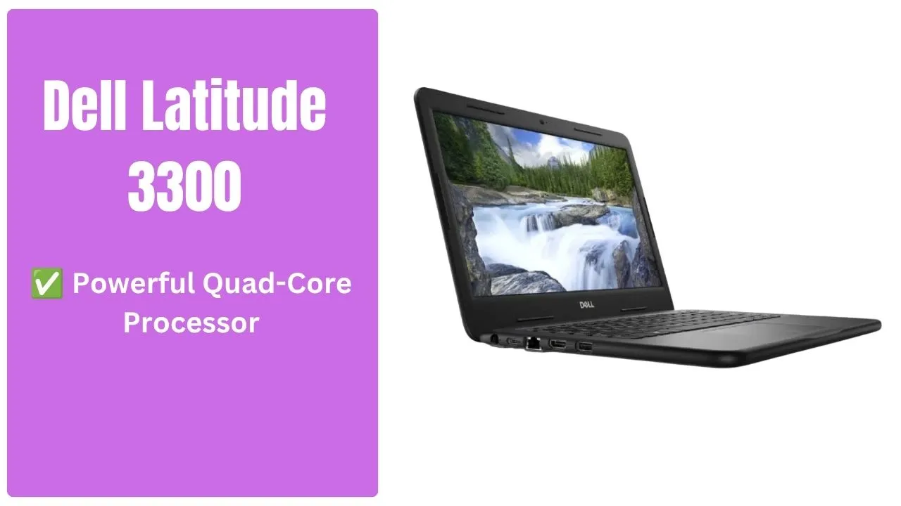 Certified Refurbished Dell Latitude 3300 — Intel i5 8th Gen, 13.3-Inch FHD Business Laptop, 8GB RAM, 256GB SSD Dell Latitude 3300 otabazaar2