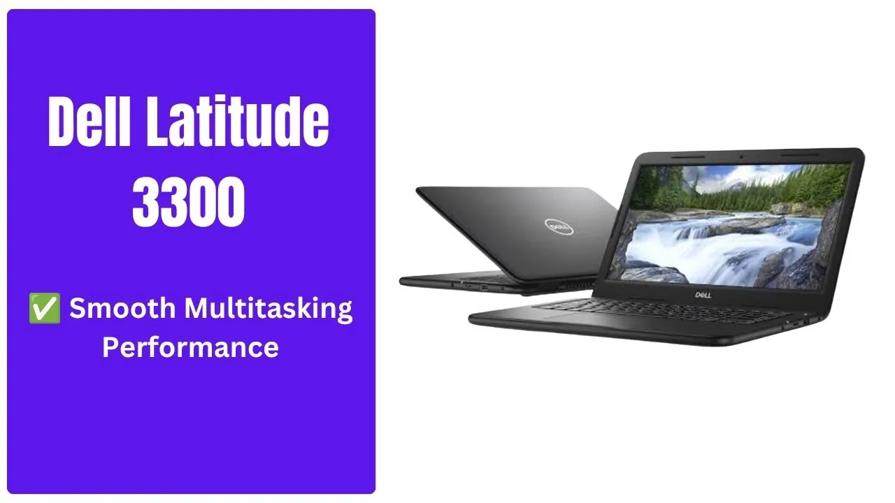 Certified Refurbished Dell Latitude 3300 — Intel i5 8th Gen, 13.3-Inch FHD Business Laptop, 8GB RAM, 256GB SSD Dell Latitude 3300-otabazaar